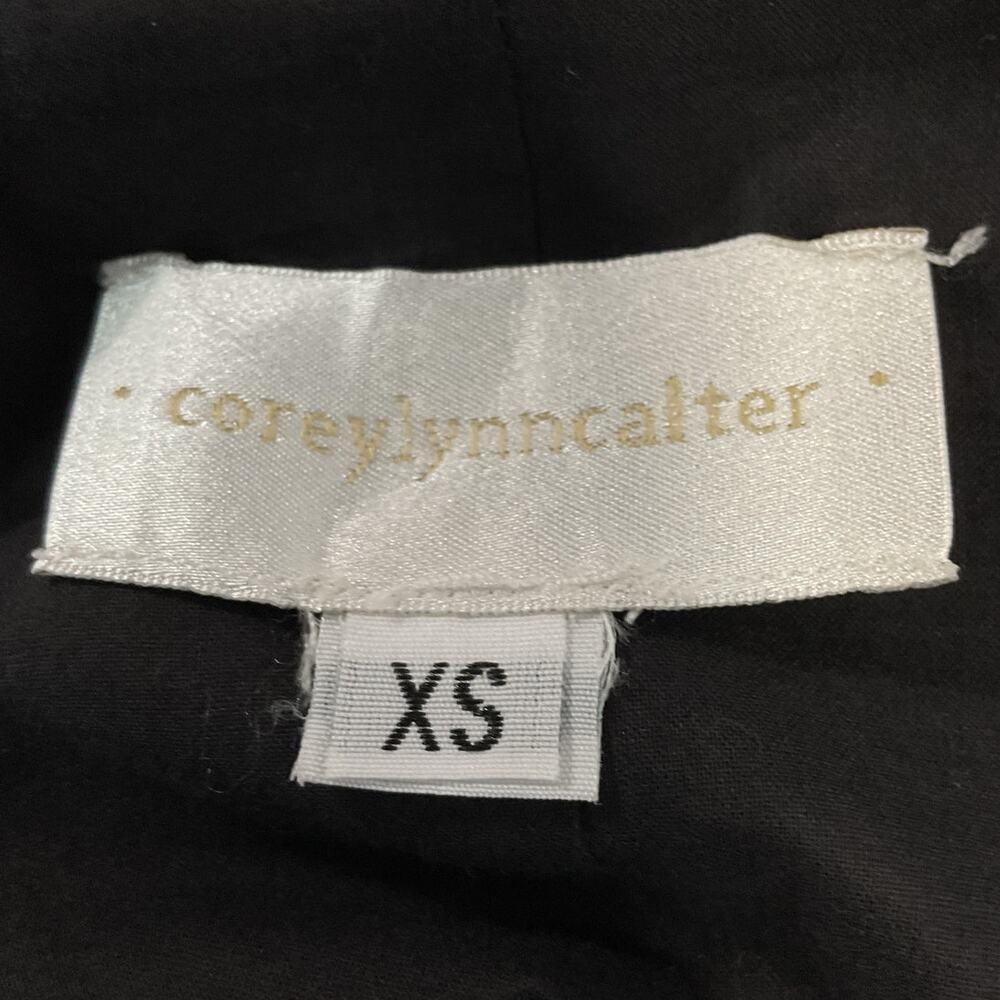 Corey Lynn Calter Printed Black Keyanna Maxi Dress Size XS Petite - Picture 4 of 5